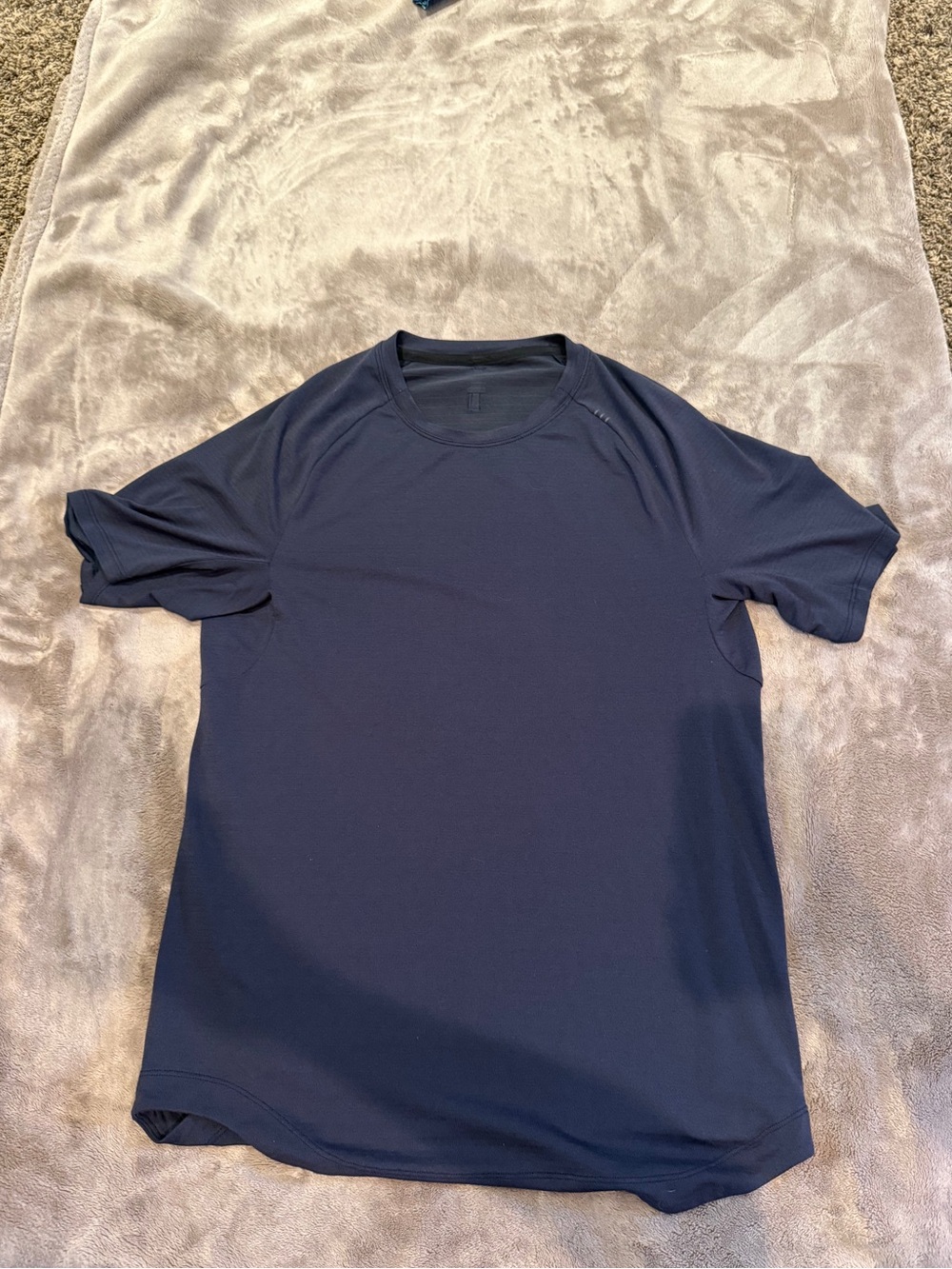 lululemon athletica Navy Short-Sleeve Performance Tee